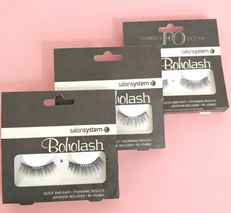 false eyelashes salon system boholash boho bolly