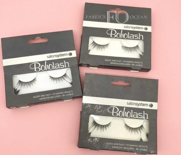 false eyelashes salon system boholash boho vintage