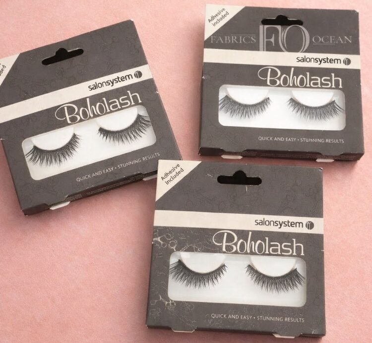 false eyelashes salon system boholash design
