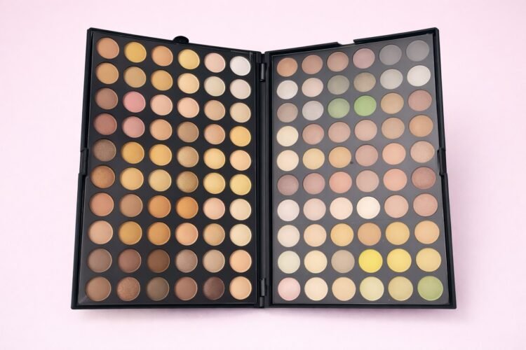 laroc beginners collection 120 natural eye tones eyeshadow palette