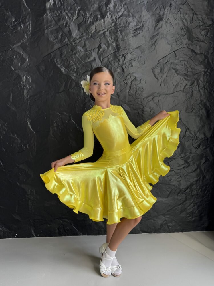 sassy yellow glitter 2487 main